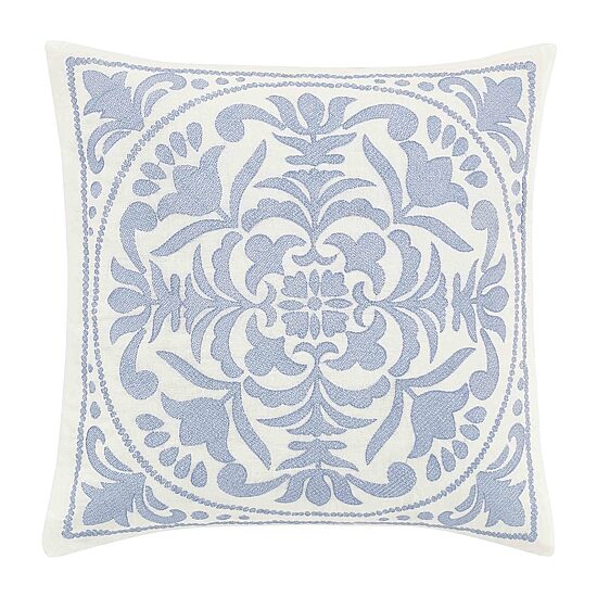 Laura Ashley Mila 18x18 Square Throw Pillow