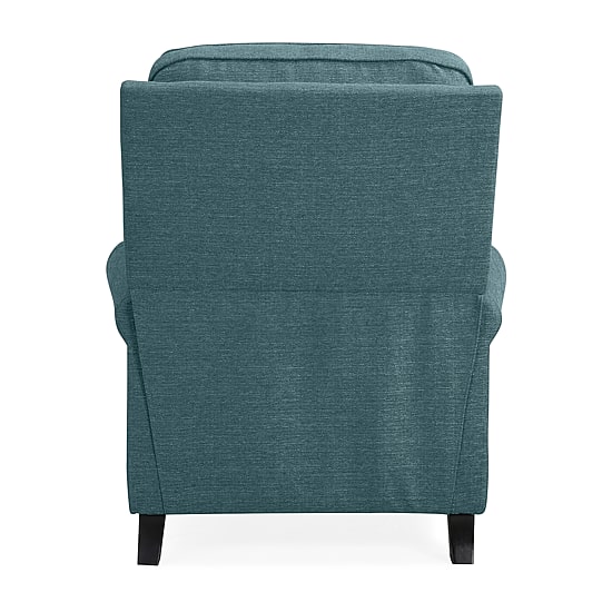 ProLounger Keaton Transitional Roll-Arm Push Back Recliner in Linen