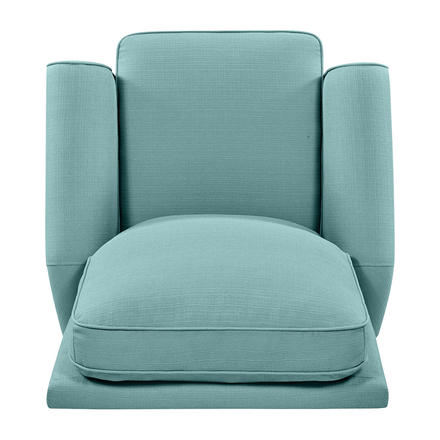 ProLounger Keaton Transitional Roll-Arm Push Back Recliner in Linen