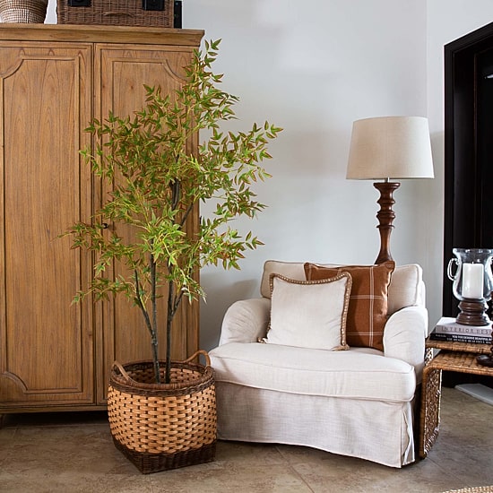 Nearly Natural 6' Green Nandina Indoor Artificial Tree