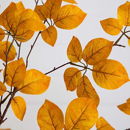 Nearly Natural 6' Orange Oyama Magnolia Indoor Artificial Tree
