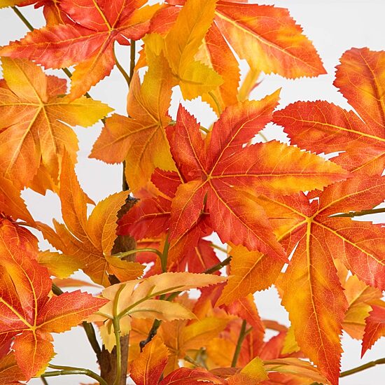 Nearly Natural 6'  Autumn Deluxe Maple Indoor Artificial Tree