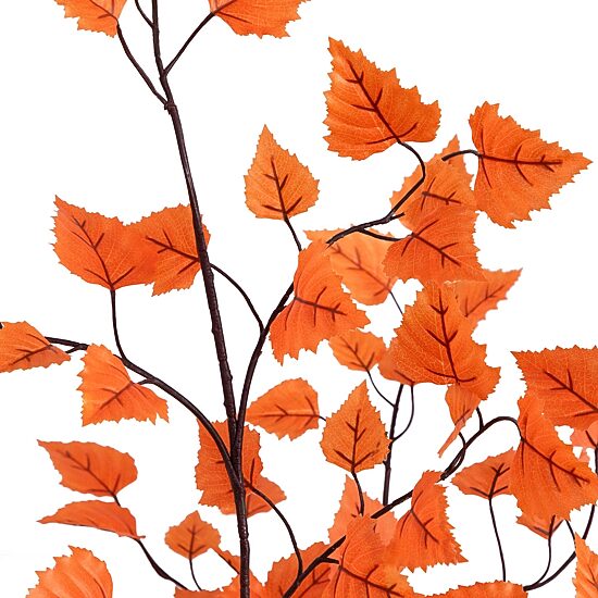 Nearly Natural 6'  Autumn Paper Birch Indoor Artificial Tree