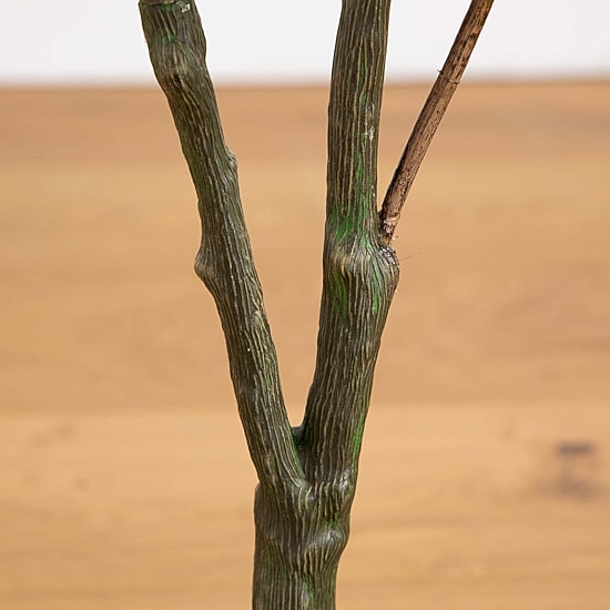 Nearly Natural 4' Orange Sumac Indoor Artificial Tree