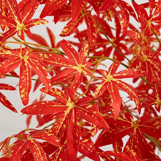 Nearly Natural 5' Orange Vibrant Maple Indoor Artificial Tree
