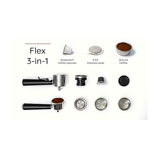 Espressione Flex 3-In-1 Espresso Coffee Machine