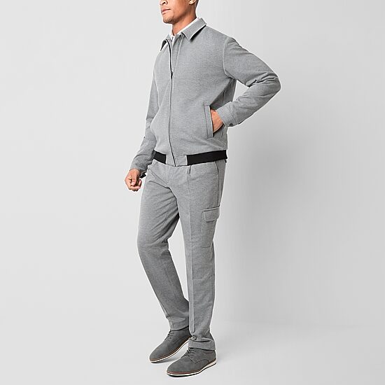 J. Ferrar Mens Lightweight Bomber Jacket