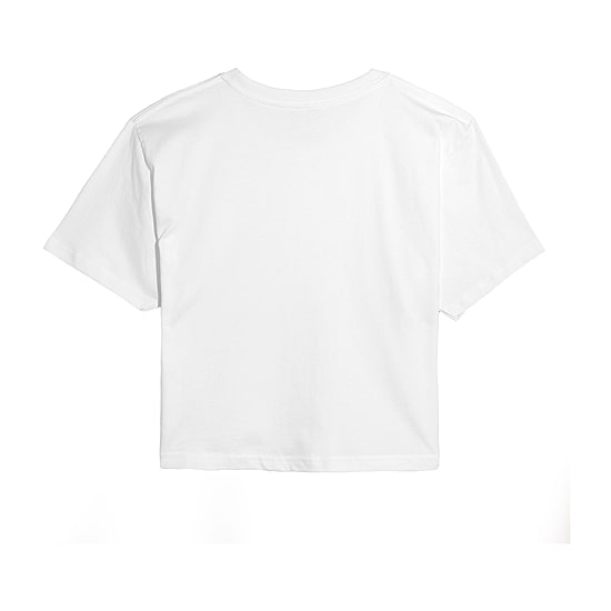 Grinch Ugly Cropped Womens Juniors Crew Neck Short Sleeve Regular Fit Dr. Seuss Graphic T-Shirt