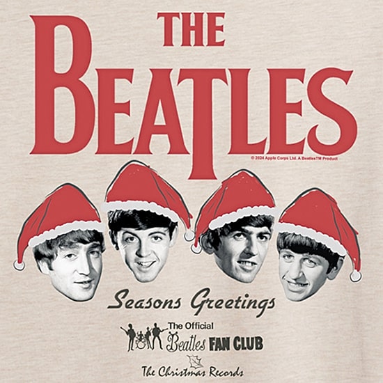 Womens Juniors Crew Neck Short Sleeve Regular Fit The Beatles Graphic T-Shirt