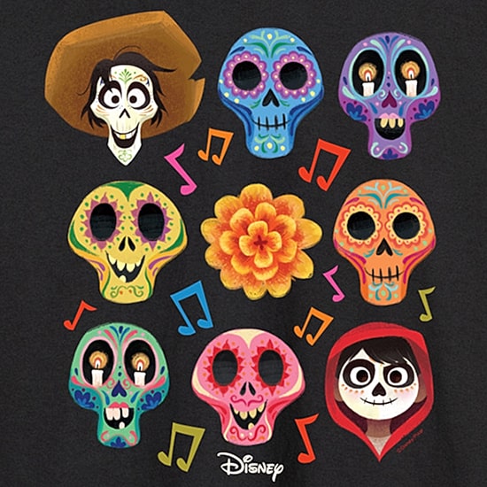 Mens Long Sleeve Coco Graphic T-Shirt