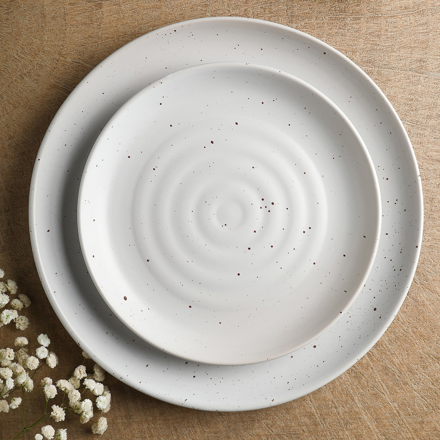 EARTH & CLAY Ion 12-pc. Stoneware Dinnerware Set