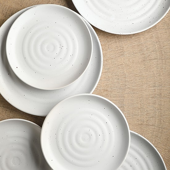 EARTH & CLAY Ion 12-pc. Stoneware Dinnerware Set