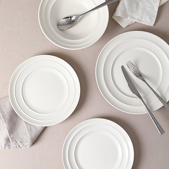 EARTH & CLAY Celeste 12-pc. Stoneware Dinnerware Set