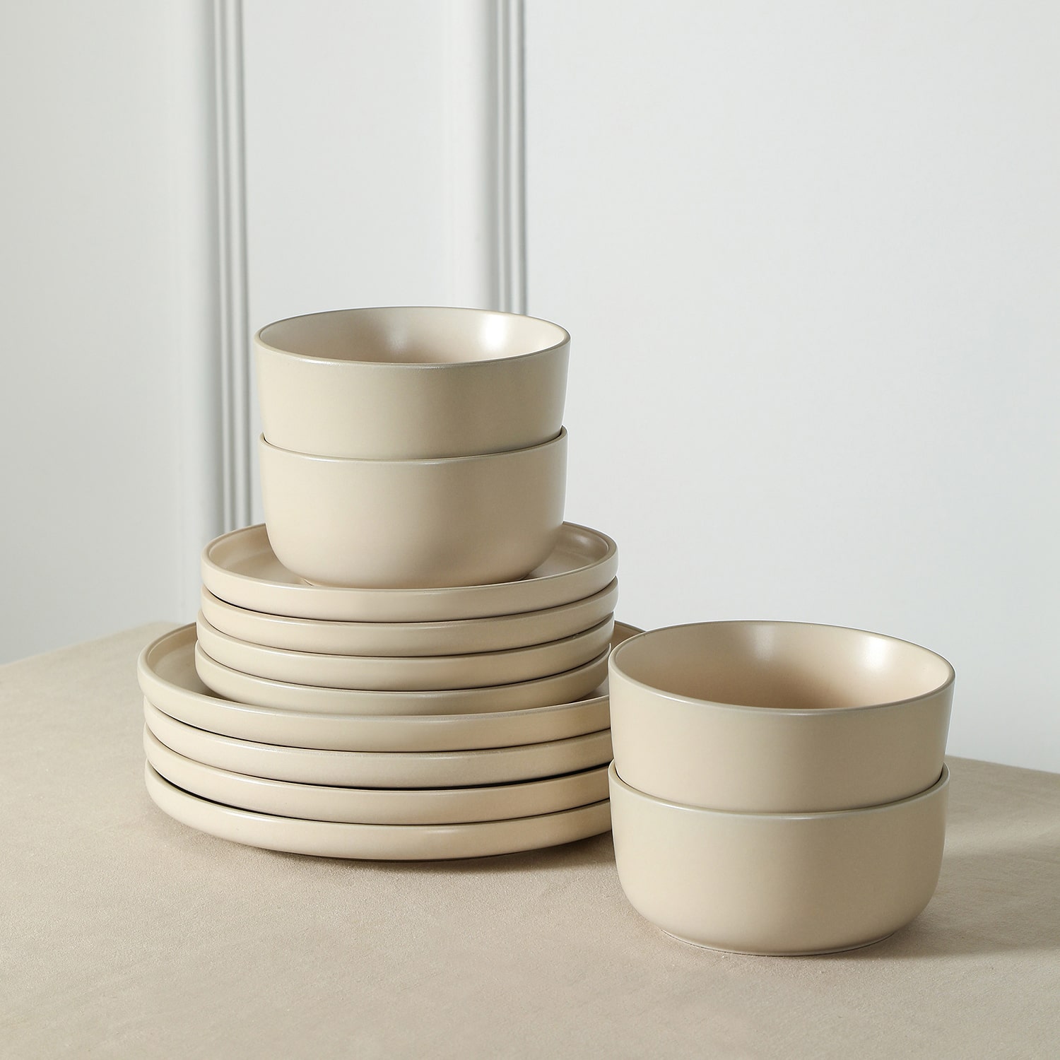 EARTH & CLAY Amber -pc. Stoneware Dinnerware Set