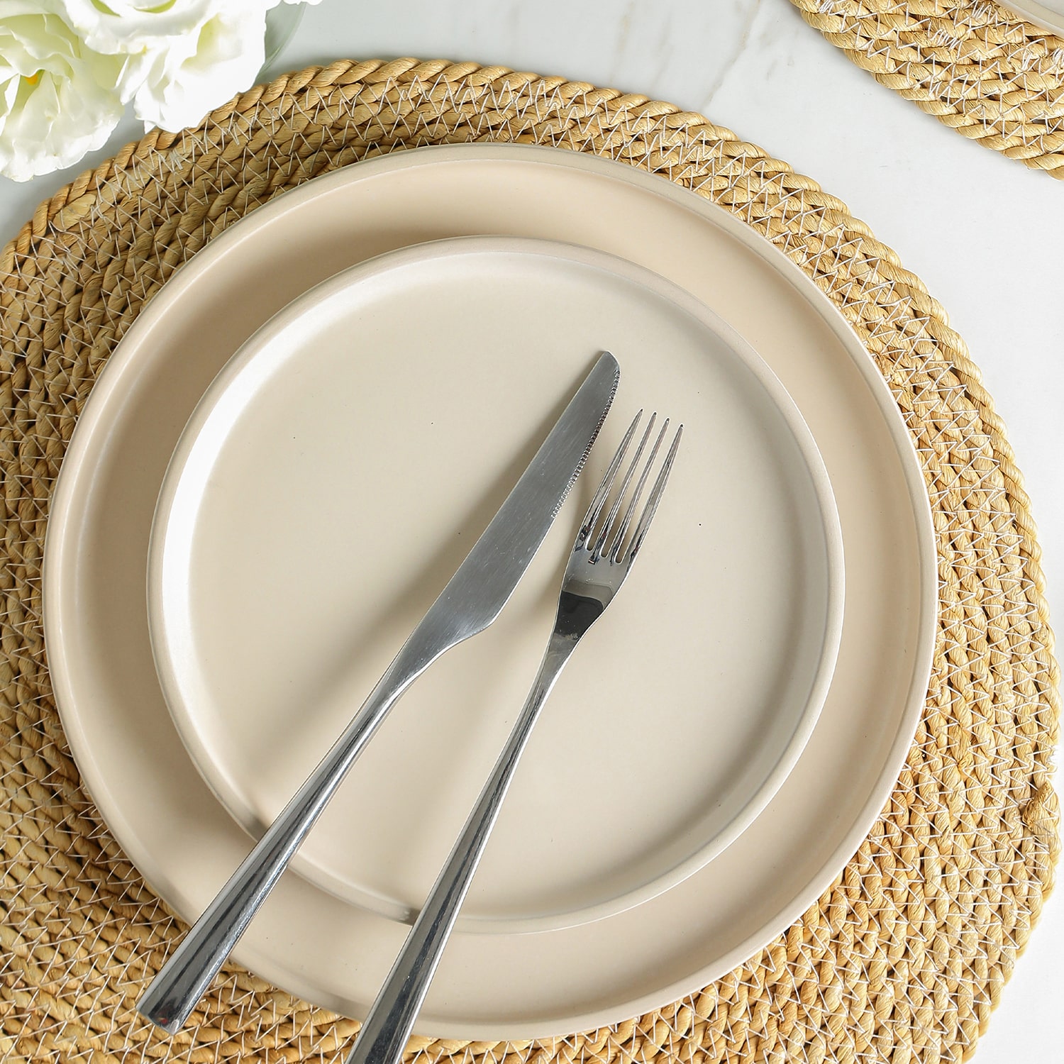 EARTH & CLAY Amber -pc. Stoneware Dinnerware Set