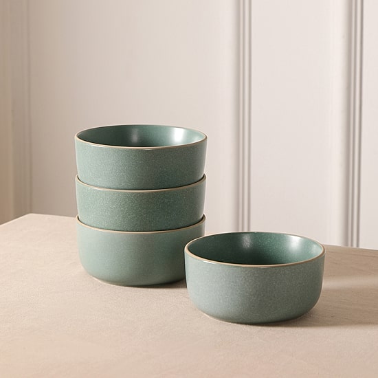 EARTH & CLAY Amber 24-pc. Stoneware Dinnerware Set