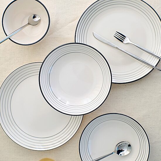 EARTH & CLAY Zeke 4-pc. Earthenware Dinnerware Set
