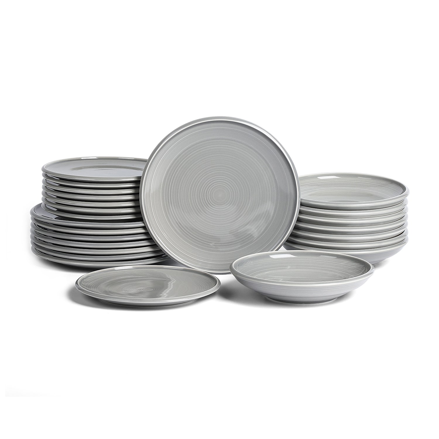 EARTH & CLAY Harmony 24-pc. Stoneware Dinnerware Set
