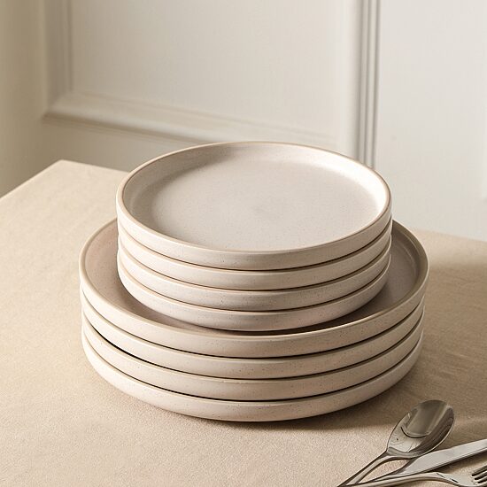 EARTH & CLAY Amber 24-pc. Stoneware Dinnerware Set