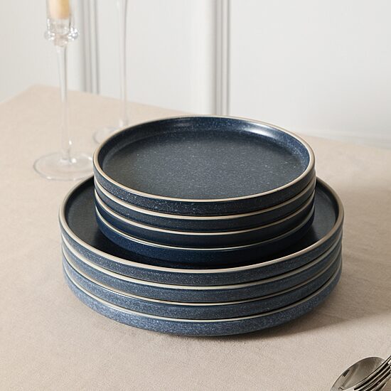 EARTH & CLAY Amber 12-pc. Stoneware Dinnerware Set