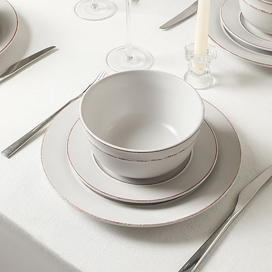 EARTH & CLAY Hazel 12-pc. Stoneware Dinnerware Set