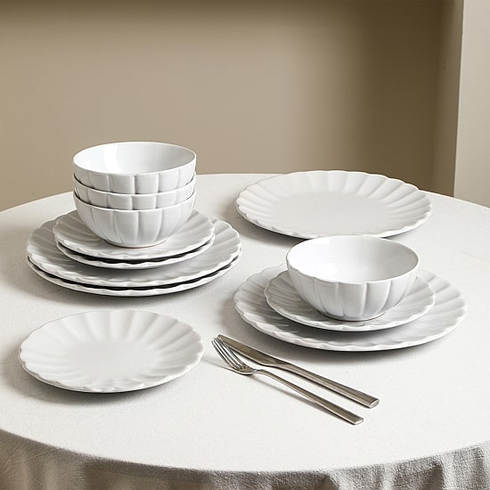 EARTH & CLAY Phoenix 24-pc. Stoneware Dinnerware Set