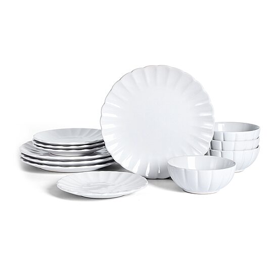 EARTH & CLAY Phoenix 24-pc. Stoneware Dinnerware Set