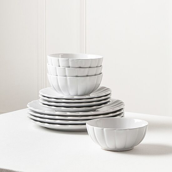 EARTH & CLAY Phoenix 24-pc. Stoneware Dinnerware Set