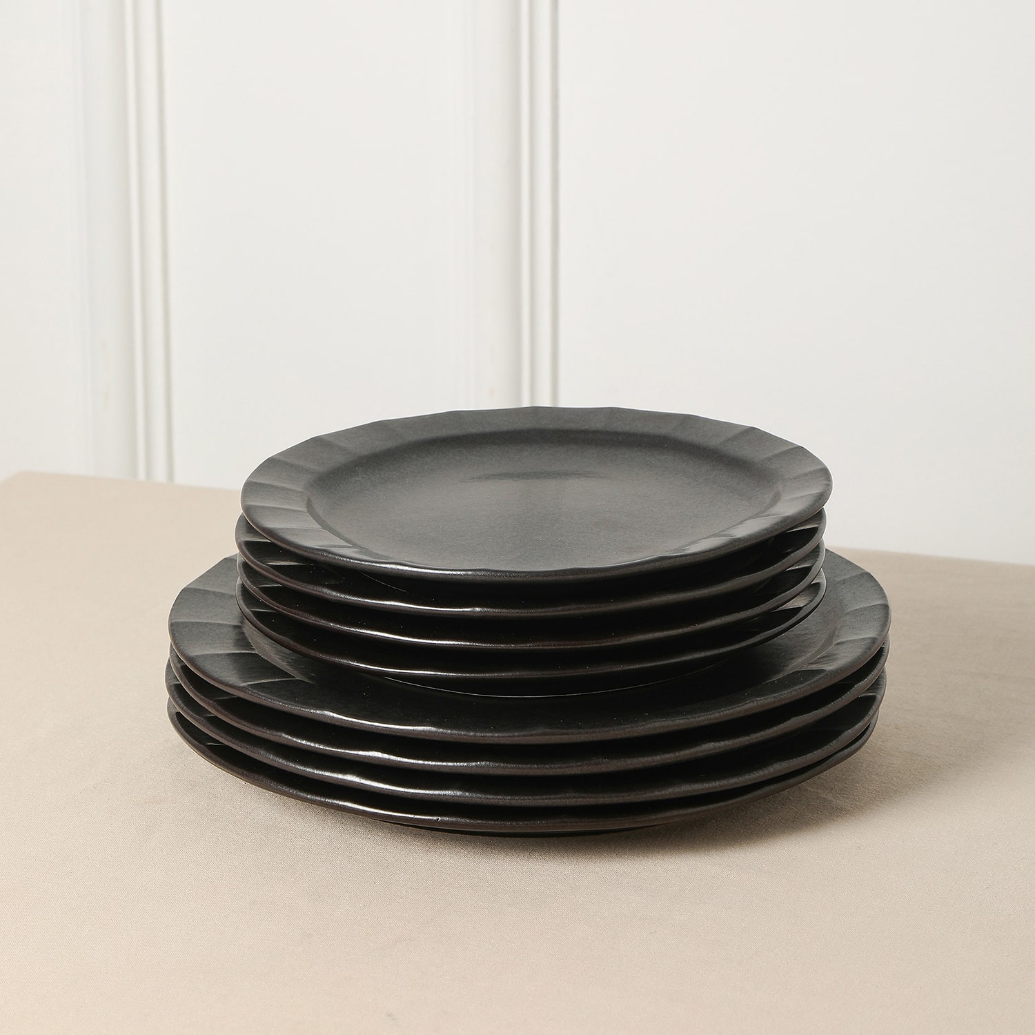 Stone + Lain Oasis 4-pc. Stoneware Dinner Plate