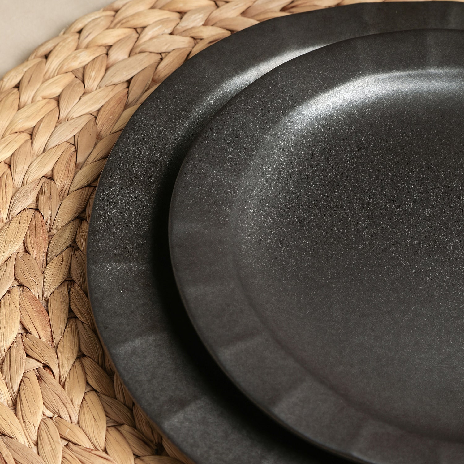 Stone + Lain Oasis 4-pc. Stoneware Dinner Plate