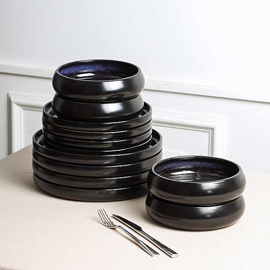 Stone + Lain Lagoon 12-pc. Stoneware Dinnerware Set