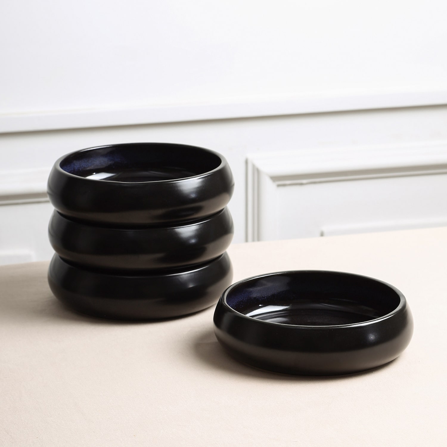 Stone + Lain Lagoon -pc. Stoneware Dinnerware Set