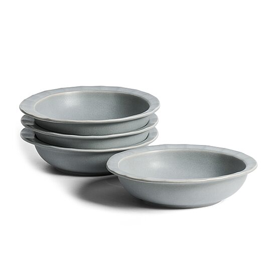 Stone + Lain Oasis 4-pc. Stoneware Pasta Bowl