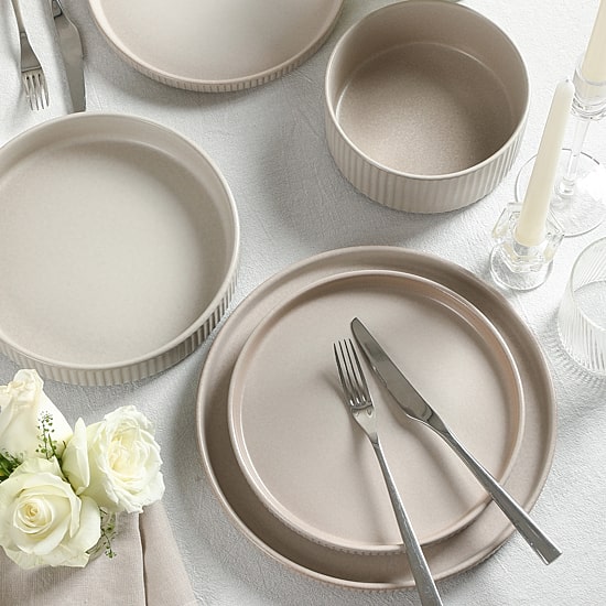 Stone + Lain Haven 4-pc. Stoneware Pasta Bowl
