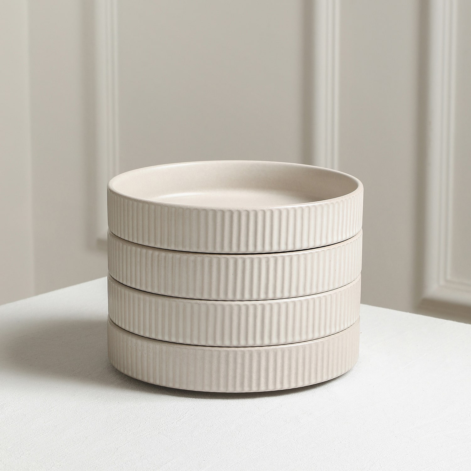 Stone + Lain Haven 4-pc. Stoneware Pasta Bowl