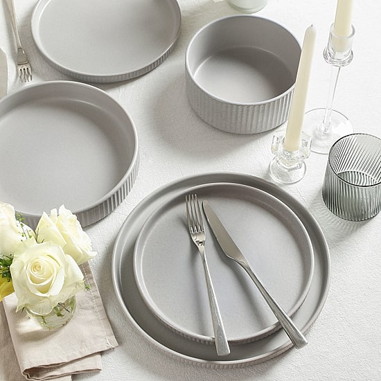 Stone + Lain Haven 16-pc. Stoneware Dinnerware Set