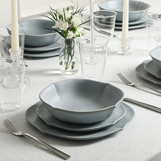 Stone + Lain Baskerville 16-pc. Stoneware Dinnerware Set