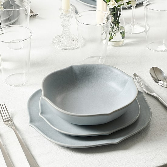 Stone + Lain Baskerville 16-pc. Stoneware Dinnerware Set