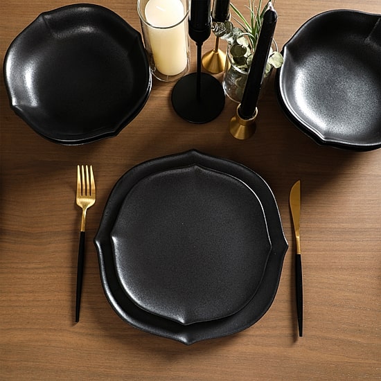 Stone + Lain Baskerville 12-pc. Stoneware Dinnerware Set