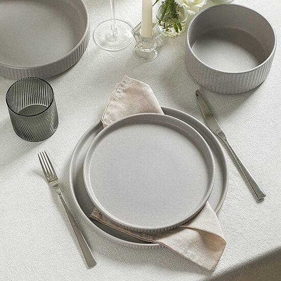 Stone + Lain Haven 4-pc. Stoneware Salad Plate