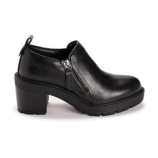 Muk Luks Womens Lainey Shootie Stacked Heel Booties