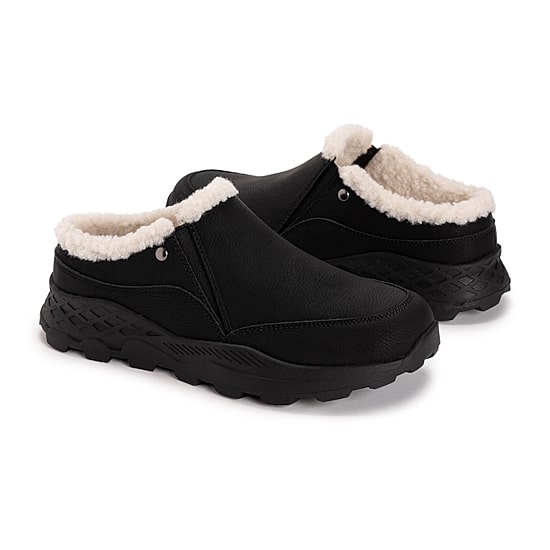 Muk Luks Whitley Mule Womens Round Closed Toe Mules