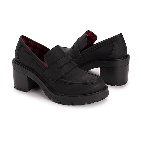 Muk Luks Leona Loafer Womens Moc Closed Toe Loafers