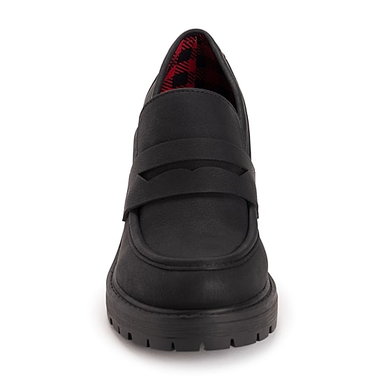Muk Luks Leona Loafer Womens Moc Closed Toe Loafers