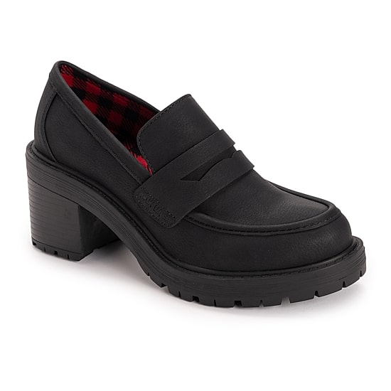Muk Luks Leona Loafer Womens Moc Closed Toe Loafers