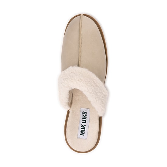 Muk Luks Sophia Mule Womens Round Closed Toe Mules