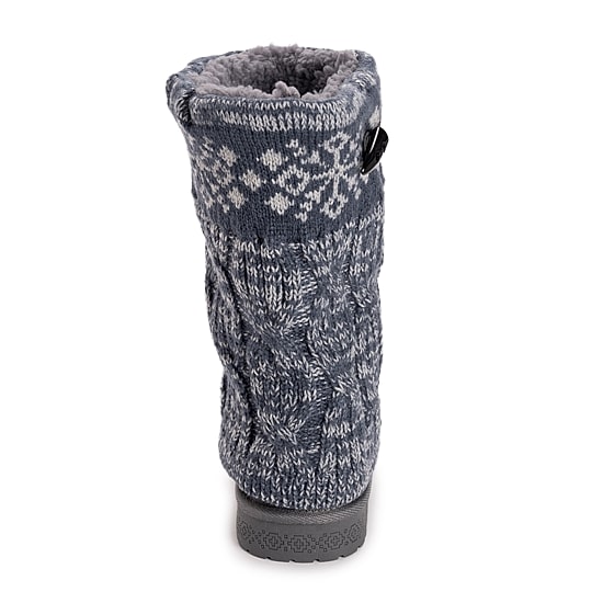Muk Luks Womens Cheryl Boot Flat Heel Booties