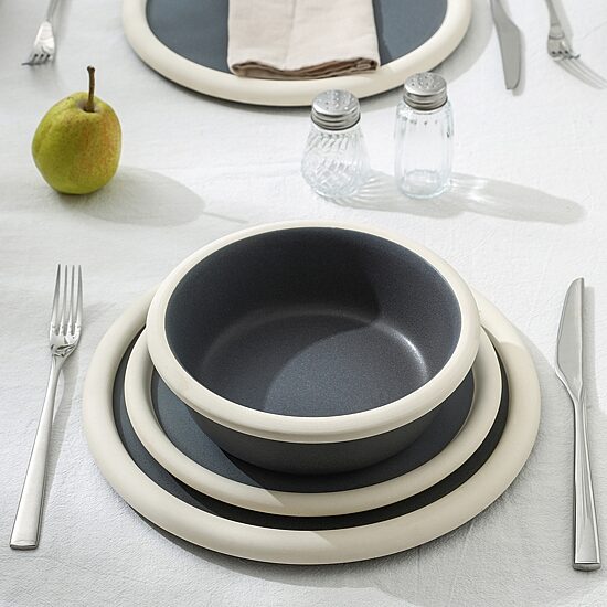 Stone + Lain Capri 24-pc. Stoneware Dinnerware Set