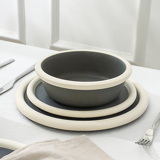 Stone + Lain Capri 24-pc. Stoneware Dinnerware Set