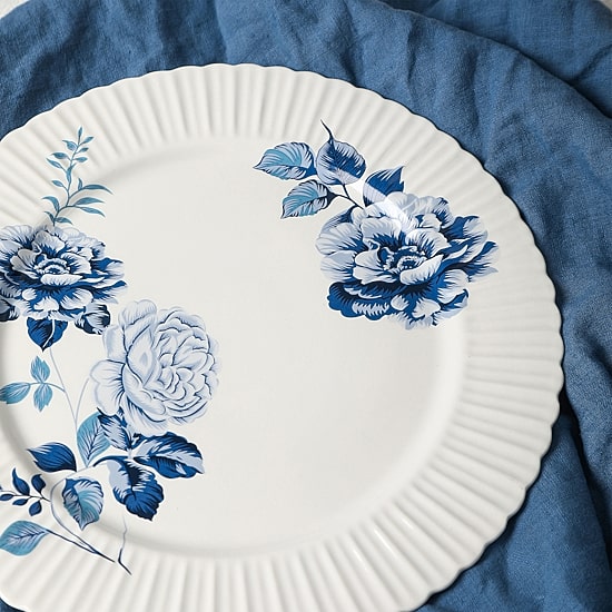 Stone + Lain Fiore 4-pc. Bone China Dinner Plate